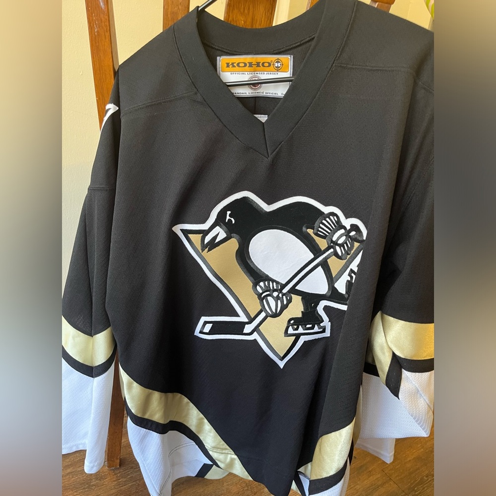 Authentic 01/02 Koho Pittsburgh Penguins Away Jersey Size Large